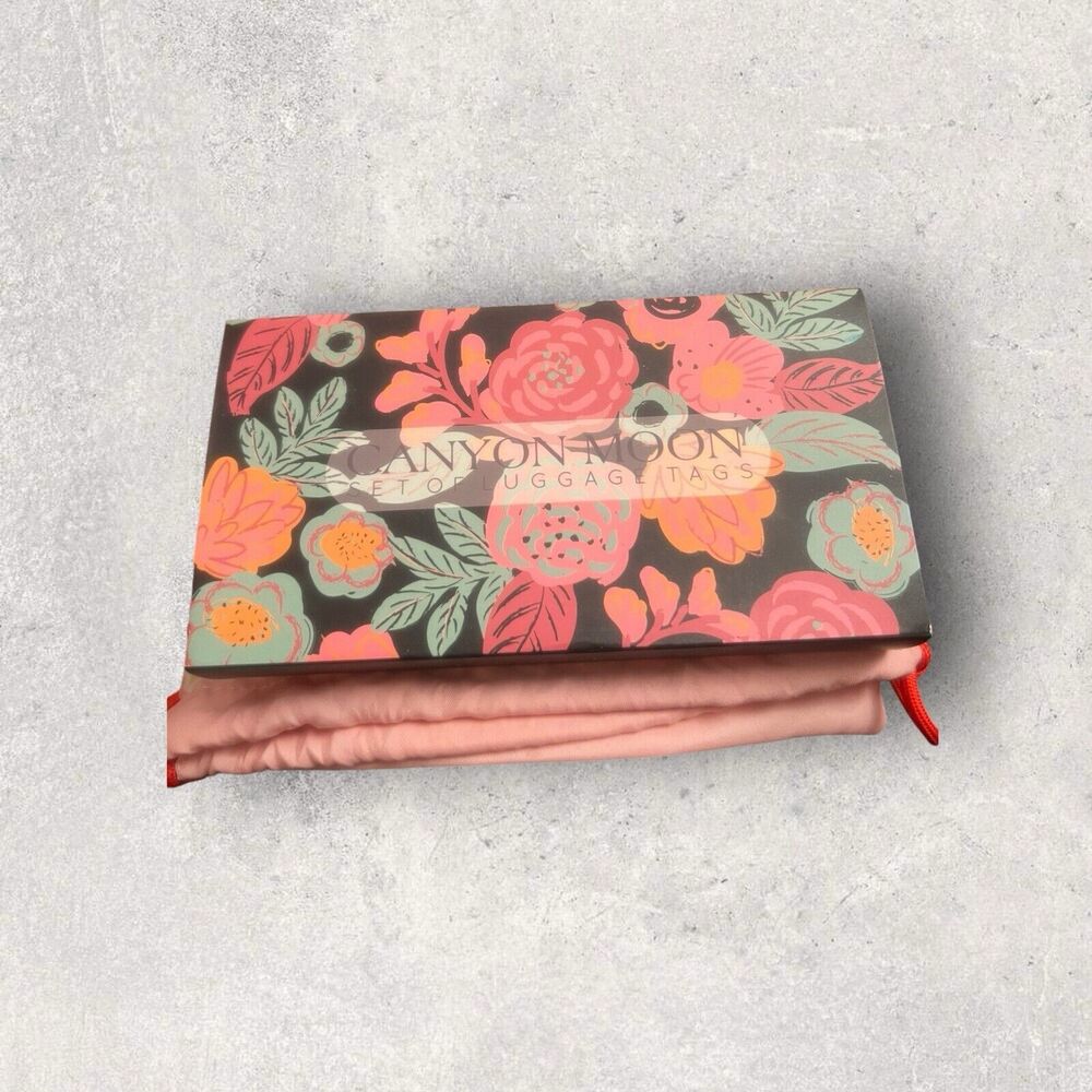 Canyon Moon Wander Luggage Tag Set of 2 Brand New Comes with Box